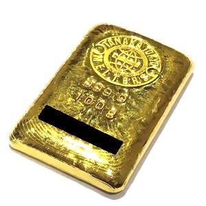 インゴットK(IK) 投資用地金 田中貴金属 100g 買取相場