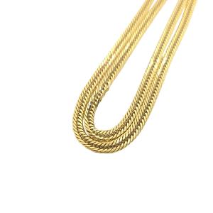 18金(K18) アクセサリー 喜平ネックレス 12面トリプル 買取相場