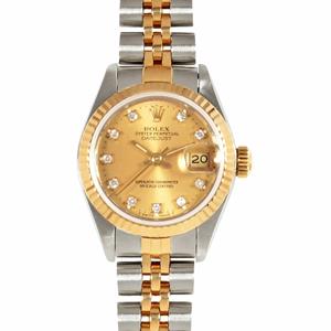 ロレックス(ROLEX) 腕時計 デイトジャスト シャンパン文字盤 69173G YG×SS ABランク 買取相場