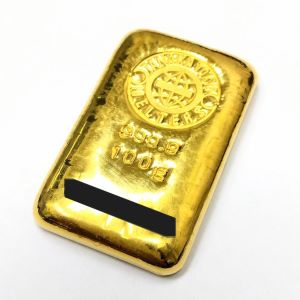インゴット(IK) 投資用地金 田中貴金属 100g 買取相場