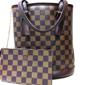 ルイ・ヴィトン(Louis Vuitton) マレ ハンドバッグ ダミエ・エベヌキャンパス N42240 Bランク 買取相場