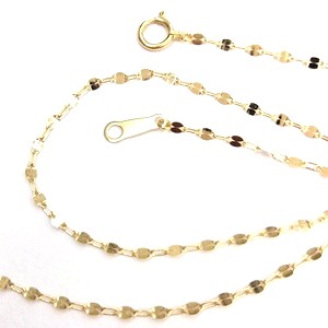 18金(K18) アクセサリー チェーンネックレス 買取相場