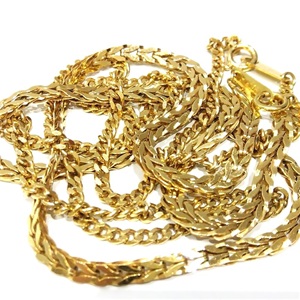 18金(K18) アクセサリー ネックレス 買取相場