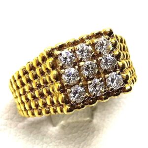 メレダイヤ MD(0.45ct 750YG リング 買取相場