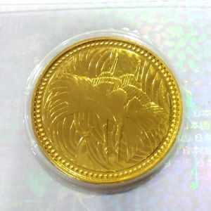 24金(K24) 投資用地金 皇太子殿下御成婚記念5万円金貨 買取相場
