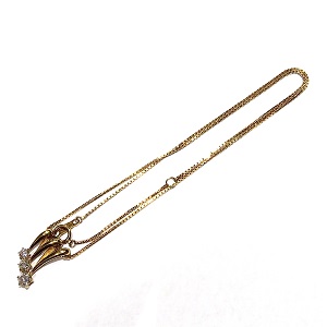 ダイヤモンド D(0.56ct K18 ネックレス 買取相場