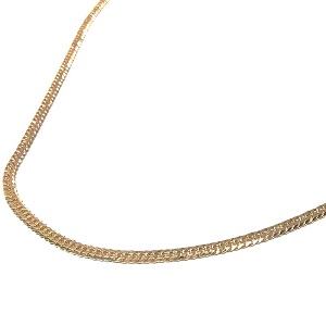 18金(K18) アクセサリー 喜平ネックレス 6面 ダブル 買取相場