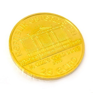 24金(K24) 投資用地金 ウィーン金貨1/4オンス 1枚 買取相場