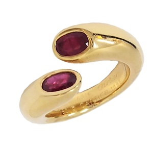 カルティエ エリプスドゥテッド リング ABランク 買取相場