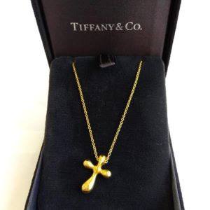 ティファニースモールクロスネックレス買取実績画像