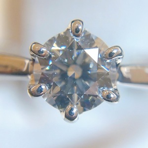 ダイヤモンド D(0.21ct E VS1 PT900 リング 買取相場