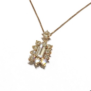 ダイヤモンド D(1.055ct MD1.5ct K18 K18 ネックレス 買取相場