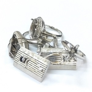 プラチナ900(Pt900) アクセサリー リング タイタック パーツ 買取相場