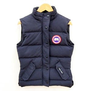 カナダグース(CANADA GOOSE) ダウンベスト ブラック Sサイズ レディース 2832L Bランク 買取相場