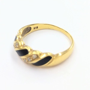 18金(K18) アクセサリー 石付リング 買取相場