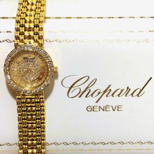 ショパール(Chopard) ハッピーダイヤモンド 14/3030 クォーツ K18YG ABランク 買取相場