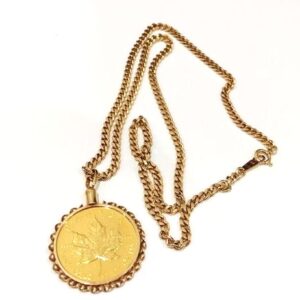 18金24金コインペンダント買取実績画像