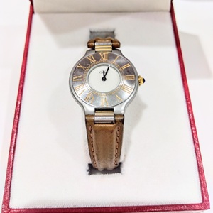 カルティエ(Cartier) マスト21 腕時計 クォーツ レディース Bランク 買取相場