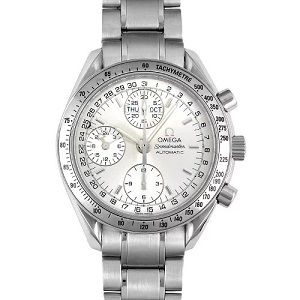 オメガ(OMEGA) 時計 スピードマスター 3523.30 トリプルカレンダー シルバー文字盤 ABランク 買取相場