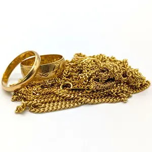 18金リングネックレス買取実績画像