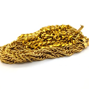 18金アクセサリーネックレス喜平ネックレス買取実績画像