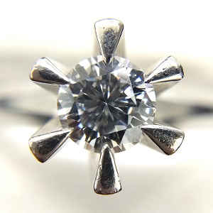 ダイヤモンド D(0.35ct H VS1 Pt900 リング 買取相場