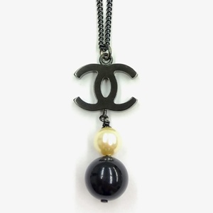 シャネル(CHANEL) アクセサリー ネックレス ココマーク フェイクパール B14B ABランク 買取相場