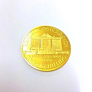 24金(K24) 投資用地金 ウィーン金貨1/4オンス 1枚 買取相場