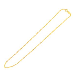 18金(K18) アクセサリー ネックレス 買取相場