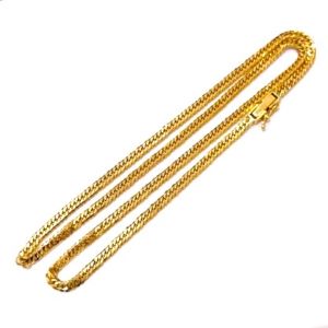 18金(K18) アクセサリー 喜平ネックレス 6面 ダブル 買取相場