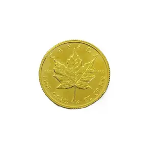 24金(K24) 投資用地金 メイプルリーフ金貨1/4OZ 買取相場