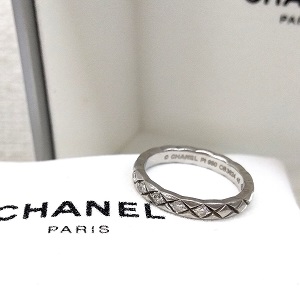 シャネル(CHANEL) リング ココクラッシュ Pt950 5Pダイヤ Aランク 買取相場