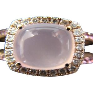 ヴァンドーム青山 ピンク透明石0.3Ct K18 リング 買取相場