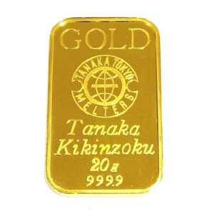 インゴットK(IK) 投資用地金 田中貴金属 20g 買取相場