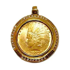 24金(K24) 18金(K18) コンビ インディアン金貨 10ドル トップ 買取相場