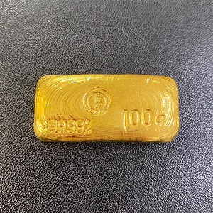 インゴット徳力100g買取実績画像