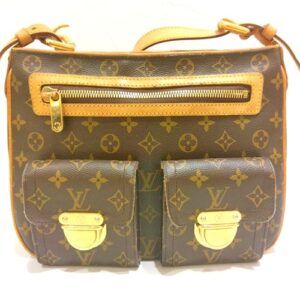 ルイヴィトン(LOUIS VUITTON) ハドソンGM ショルダーバッグ モノグラム キャンバス M40045 ブラウン VI1005 Bランク 買取相場