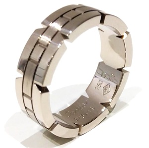 カルティエ(Cartier) 750WG タンクフランセーズ リング ABランク 買取相場