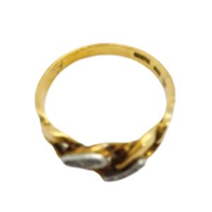 18金(K18) プラチナ900(Pt900) コンビ アクセサリー リング 買取相場