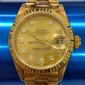 ロレックス(ROLEX) デイトジャスト 69178G 自動巻き K18YG Aランク 買取相場