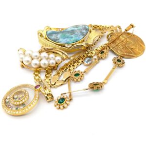 18金アクセサリーネックレスブローチ買取実績画像