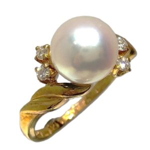 ミキモト(MIKIMOTO) リング パール(直径約7.6mm) MD(石目不明 18金 Bランク 買取相場