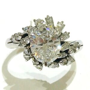 ダイヤモンド D(1.03ct メレダイヤモンドMD(0.43ct Pt850 リング 買取相場