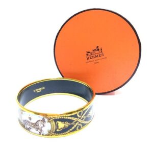 エルメス(HERMES) ブレスレット エマイユGM ホース ゴールド 買取相場