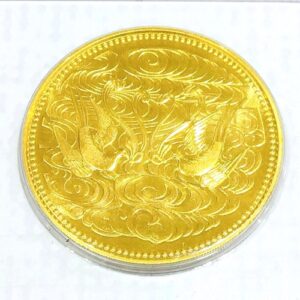 24金(K24) 投資用地金 天皇陛下御在位60年記念 10万円金貨 買取相場