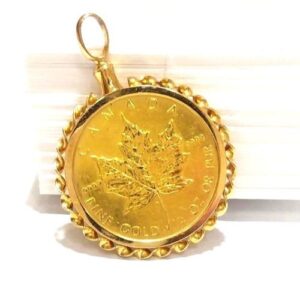 メイプルリーフ金貨ペンダントトップ買取実績画像