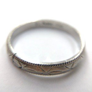 プラチナ850(Pt850) アクセサリー リング 買取相場