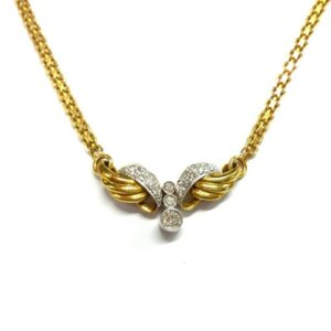 ダイヤモンド MD(推定0.4ct Pt900 K18 ネックレス 買取相場-千葉店(千葉県千葉市)｜宝石買取実績