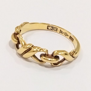 18金(K18) アクセサリー リング 買取相場