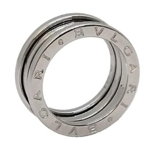 ブルガリ(BVLGARI) ビーゼロワン ツーバンド 750WG リング 買取相場